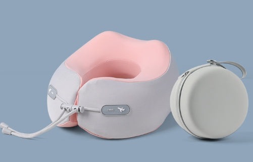 Memory Foam Neck Pillow - Ergonomic Travel & Sleep Support | EasySleep