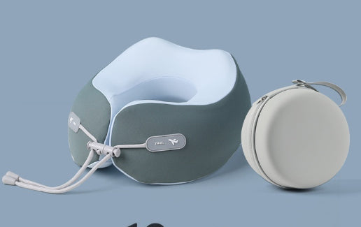 Memory Foam Neck Pillow - Ergonomic Travel & Sleep Support | EasySleep