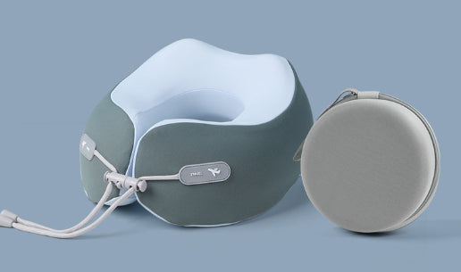 Memory Foam Neck Pillow - Ergonomic Travel & Sleep Support | EasySleep
